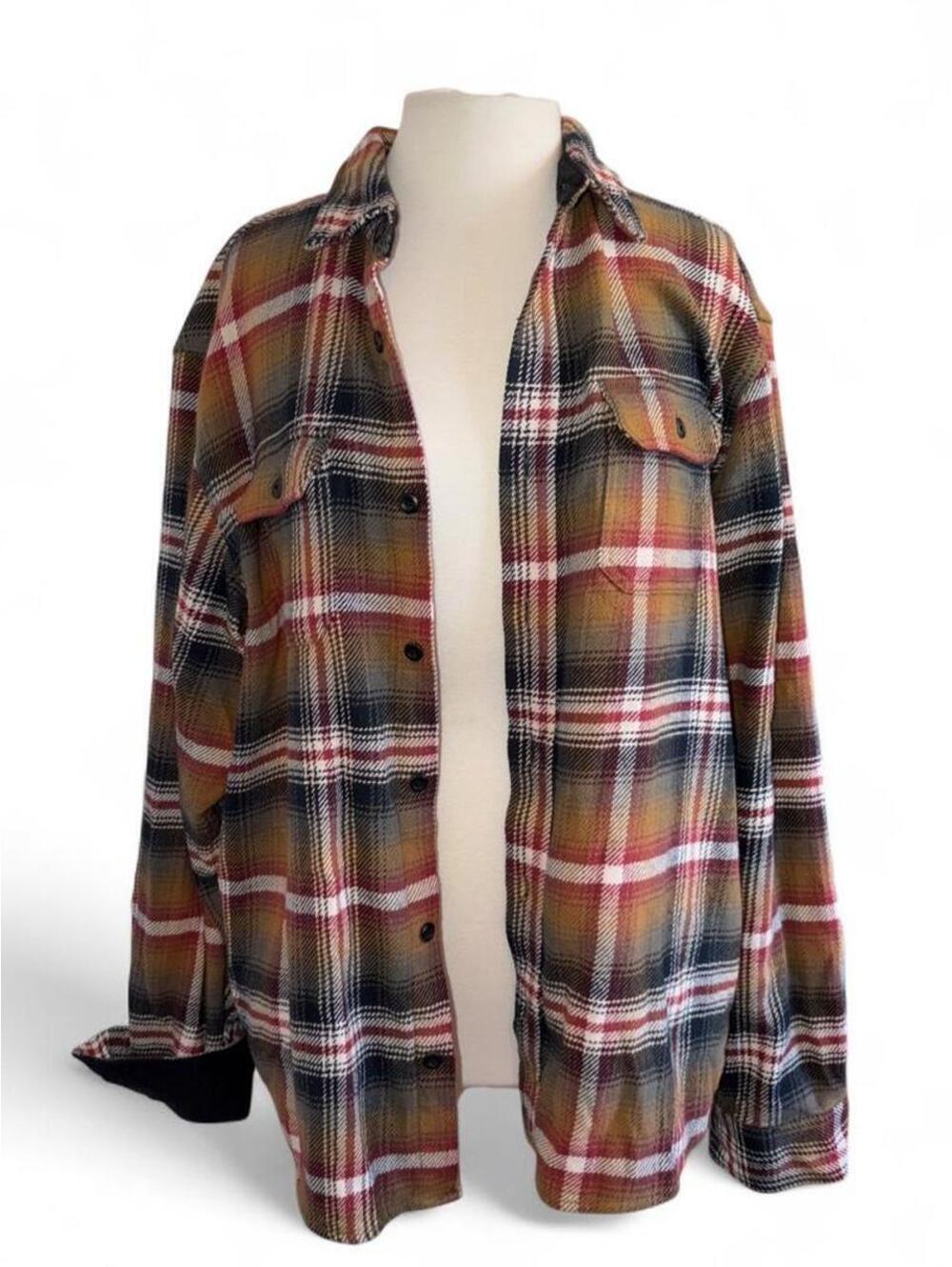 Orvis Classic Collection Men's Heavyweight Flannel Shacket Shirt Jacket